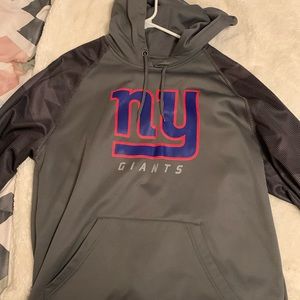 Adult large Giants grey hoodie. Barely worn, great condition.